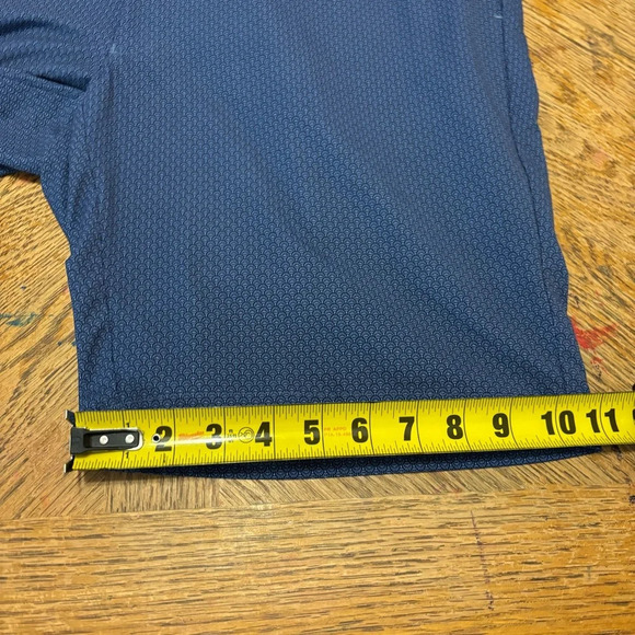 Peter Millar Mens 36 Crown Crafted Stealth Performance Stretch Shorts Blue 9" - Picture 6 of 6